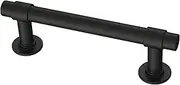 [Franklin Brass] Francisco (10-Pack) Cabinet Handles 3" Hole to Hole Matte Black Kitchen Cabinet Pulls Drawer Handles Cabinet Hardware Dresser Drawer Pulls P29520Z-FB-B