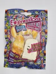 Soft Squishy Toy Scented Slow Rise Bread Set W/Smiley Tounge 4 in. Almar Toys