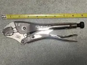SNAP-ON TOOLS LP10WC 10" CHROME LOCKING PLIERS W/WIRE CUTTER USA-MADE UNUSED NEW