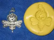 Buzz Bumble Bee Push Mold Food Safe Silicone #982 Candy Resin Clay Fondant
