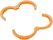 2 Anti-Collision Ring, for DJI, 2 Drone Propeller Guard Cover Protector Cover Ring Accessories (Orange) Drone Propeller Guard(Orange)