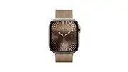Apple Watch Series 10 42mm Gold Titanium Case GPS + Cellular Sport Loop (Milanese)