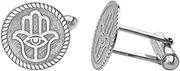 [Claddagh Gold] Middle Eastern Hamsa Jewelry Cufflinks Sterling Silver