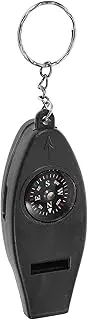 Yardwe -one Survival Tool Compass Whistle Thermometer Magnifier Portable for Hiking