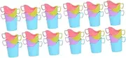 SUPVOX 2sets Cup Holder Housewarming Housewarming Cups Holder Hand Protector Coffee Cups Ice Coffee Iced Coffee Cover Handles Seat Insulation Cup Cover Cup Case Plastic 24pcs*2