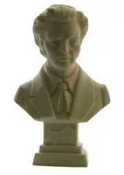 New Genuine A.Giannelli Music Composer Alabaster Mini Bust Chopin Made in Italy