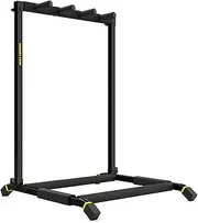 Monkey Loop Floor Prime 3 Floor Guitar Stand for 3 Instruments - Measures 68 x 44 x 54 cm - Made of Steel - Compact Design - Sturdy - Guitar Accessories