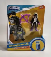 Fisher Price Imaginext DC Super Friends Batman and Huntress Action Figures
