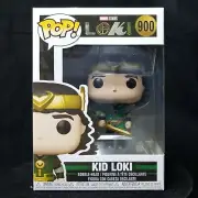 Funko Pop Marvel Studios Loki #900 Kid Loki Vinyl Bobble-head + Protector