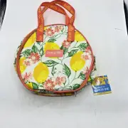 Cooler Bag Hello Sunshine By Emma & Chloe New York Novelty Lemons NWT