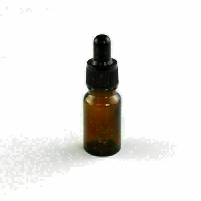 30Pcs 10ML Amber Glass 26x59mm Liquid Reagent Pipette Drop Bottle Eye Dropper