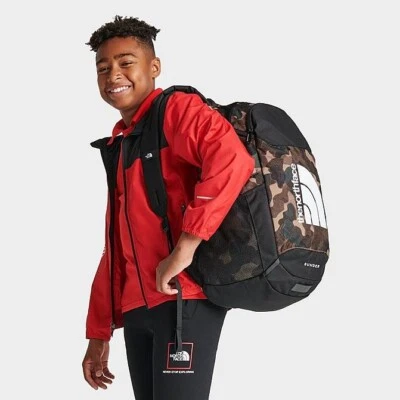 The North Face Sunder Men Unisex Backpack CAMO Black laptop 32L NEW $69