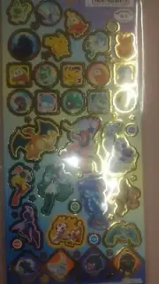 Pokemon Sticker New JAPAN DAISO Charizard Gengar Pikachu Eevee Gardevoir Lucario