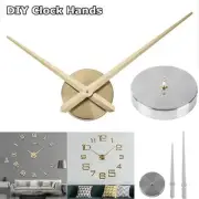 Personalized Wall Clock DIY Kit Metal Dial Pointer with Quiet Scanning Movement