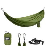 TravelNest Hammock & Straps Combo - Portable for Hiking & Camping with Straps...