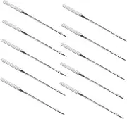 HAWILLOSCH DIY Sewing Kit 10pcs Metal Sewing Needles Portable Stitching Needles Fabric Craft