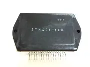 LOT OF 2 - STK401-140 2-Channel AF Power Amp + Heat Sink Compound Original SANYO