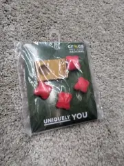 Crocs Jibbitz Corn Hole Game Bean Bag Uniquely You Charm Pack of 5 Lot NIP NEW