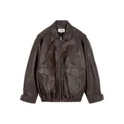 [Mm6 Maison Margiela] Mm6 Maison Margiela Pocket-detail Bomber Jacket 48 IT RED