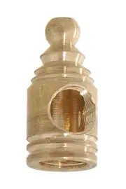 B&P Lamp 2-Way Brass Arm Back, 1/8F