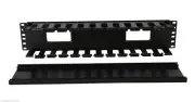 5 Pack 19" 2U Cable Managment Unit with Cap-Plastic