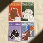 🎈🐻熊老闆BEARBOSS｜組合貼｜動物好朋友組合｜生日組合