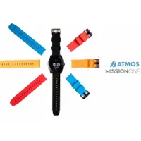 在飛比找蝦皮商城優惠-ATMOS MISSION ONE 潛水電腦錶 彩色錶帶(黑