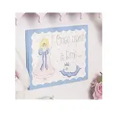 NEW Once Upon a Time Princess Fairytale Wall Plaque Girl's Room Nursery Sign