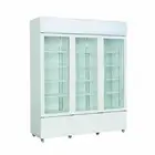 Large 3-Glass Door Colourbond Upright Drink Fridge for Commercial Catering Use