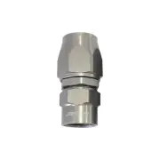 Aeroflow Straight Kryptalon One Piece Full Flow Swivel Hose End Titanium -16 AN