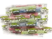Wrapped Assorted 2 LBs Sour Punch Candy Straws
