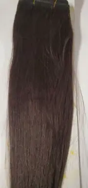100% human hair new yaky weave tangle-free; straight; sew-in; weft; for women