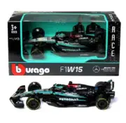 Bburago 1/43 2024 F1 Mercedes-AMG W15 #63 Russell WB F-1 Formula Racing Diecast