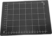 OFFIGAM Magnetic Cutting Mat Grid Pad for Die Cutting Machines Tool Tray for Paper Fabric Leather Black Embossing Machine Pad