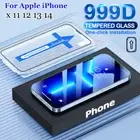 For iPhone 16 15 14 13 12 11 Pro XS Max XR 8Plus Tempered Glass Screen Protector