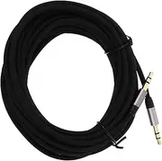 Male to Male Audio Cable Durable Nylon Auxiliary Cord for Headphones Microphone Compatible Flexible Tangle Design for Smart Devices and Players