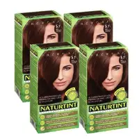 在飛比找森森購物網優惠-NATURTINT赫本染髮劑 5.7巧克力棕色(4盒組)
