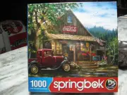 COCA COLA - COKE 1000 PIECE SPRINGBOK PUZZLE - COUNTRY GENERAL STORE NIB-SEALED