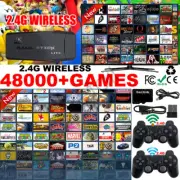 45000+ 4K HDMI TV Video Game Stick Retro Gaming Console w/ 2 Wireless Controller
