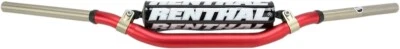 Renthal Twinwall 7/8” Handlebars 1-1/8” Clamp Surface Red 99901RD07185