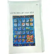 Sew Fun Quilt Pattern Colors of the Sea Fish Ocean Blues Greens