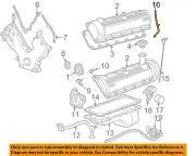 FORD OEM 05-07 F-250 Super Duty 6.8L Engine Oil Level-DipStick Tube 5C3Z6754AA (for: Ford)