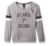 Outerstuff NFL Youth Girls Atlanta Falcons My City Boatneck Sweatshirt