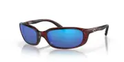 Costa Del Mar Brine Unisex Sunglass in Tortoise/Polarized Blue Mirror 580G 59 mm