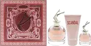 Scandal by Jean Paul Gaultier for Women - 3 Pc Gift Set 2.7oz EDP Spray, 0.20oz EDP Spray, 2.5oz Perfumed Body Lotion