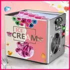 Home Electric Fry Pan Ice Cream Rolled Fried Ice Cream Yogurt Roll Machine Maker