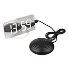 Vibrating Alarm Clock Digital Mirror Alarm Clock with Large Clear Screen H6G9