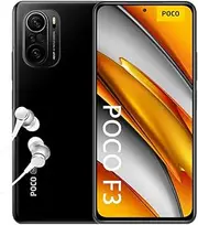 Poco F3 5G - Smartphone 8+256GB, 6,67” 120Hz AMOLED DotDisplay, Snapdragon 870, 48MP Triple Camera, 4520mAh, Night Black (UK Version + 2 Years Warranty)