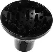 Baluue Large Hair Diffuser for Professional Hair Dryers Airflow Tool for Home and Salon Use Compatible with Outlet Black
