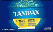 Tampax Regular Tampons Cardboard Applicator Unscented Regular 10 Tampons